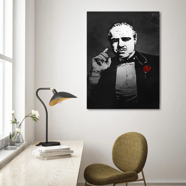 Obraz lub plakat Ojciec chrzestny - Godfather - super prezent
